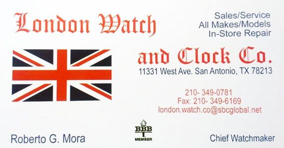Relojes de lujo de Londres – London Watch & Clock Company Inc.