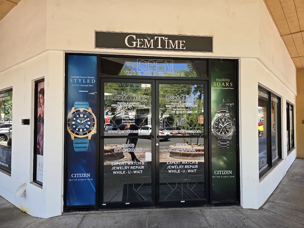 Servicio profesional de reparación y pulido de relojes y joyas en GemTime Watch & Jewelry Center
