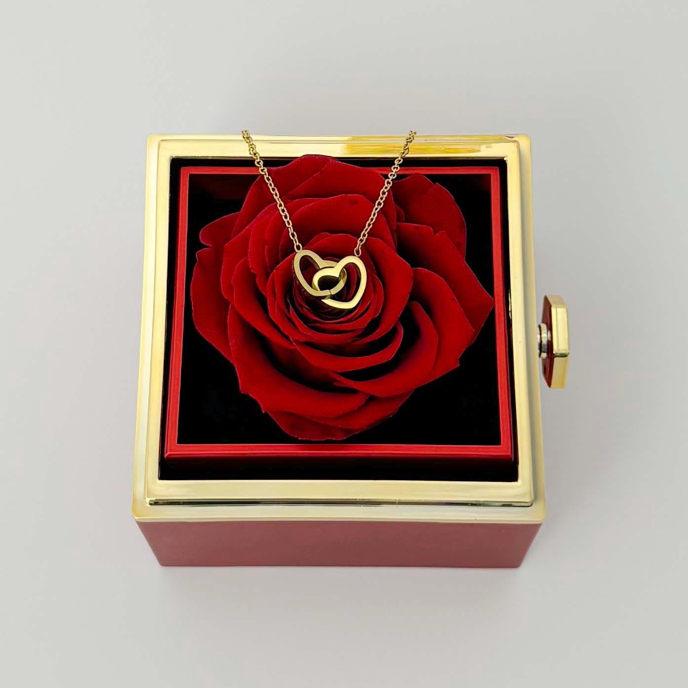 Joyas de Rosa: Collares y Pendientes Elegantes – Joyería Floral de Alta Calidad