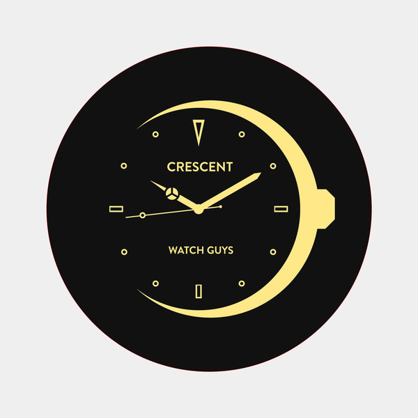 Crescent Watch: Hombres con Reloj Luna Creciente - Estilo y Elegancia