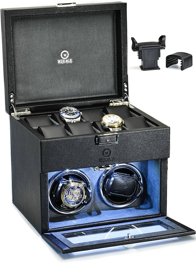 Mejor caja de cuerda automática King Luxury – Lujo, precisión y estilo para tu reloj