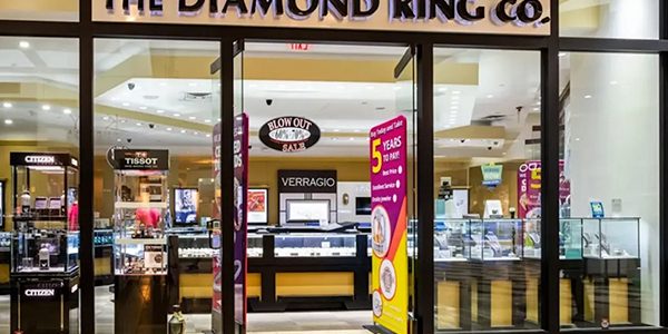 Anillo de diamante elegante de The Diamond Ring Company – joyería de lujo y calidad