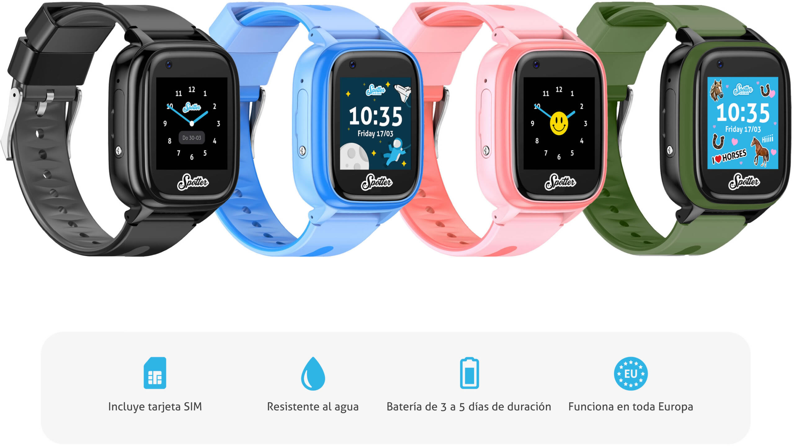 Reloj GPS para niños: monitoriza ubicación, llama y protege – libertad y seguridad